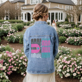 Aror Brand och Streetwear Denim Jacka