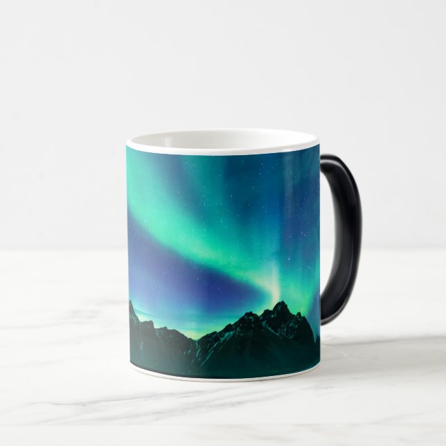 Arora Boriolis norra Ljus Magisk Mugg (Framsida höger)