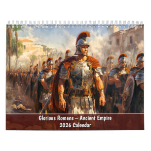 Ärorika romare – antikt imperium 2026 kalender