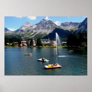 Arosa i Schweiz Poster
