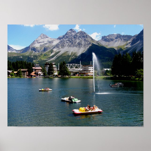 Arosa i Schweiz Poster (Framsidan)