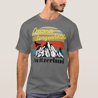 Arosa Lenzerheide ski Schweiz T Shirt