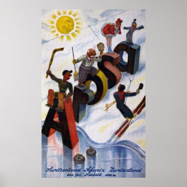 Arosa Poster (Framsidan)