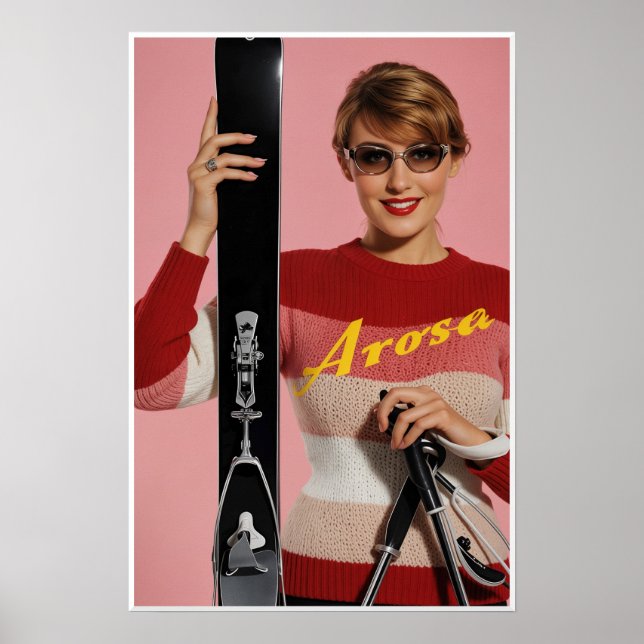 Arosa, Schweiz affisch (Framsidan)