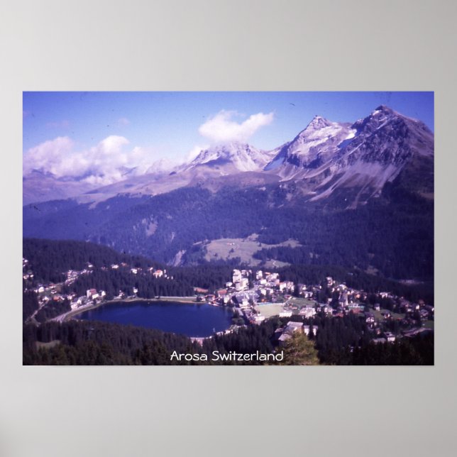 Arosa Schweiz Poster (Framsidan)