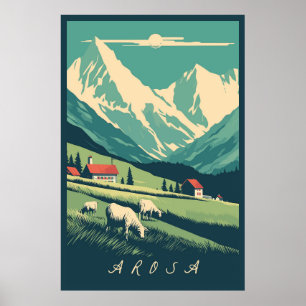 Arosa, Schweiz Poster