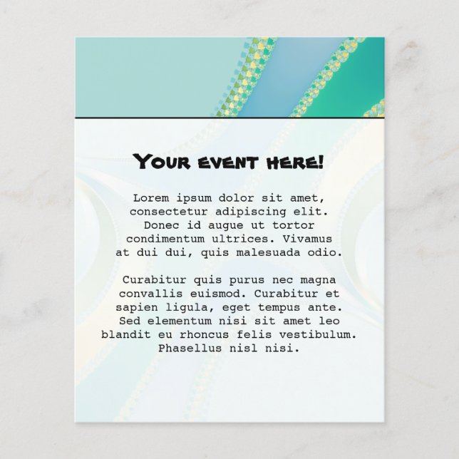 Arosaktisk konst flygblad (Framsidan)