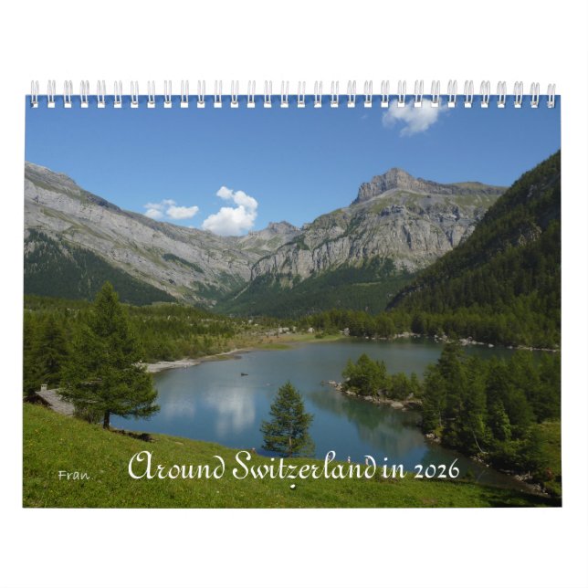 around Switzerland in 2026 Kalender (Omslag)