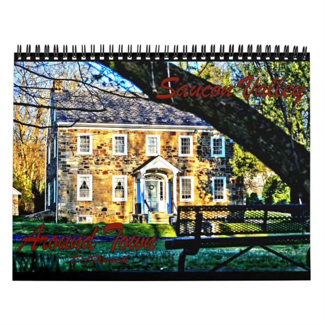 Around Town Saucon Valley Kalender (Omslag)