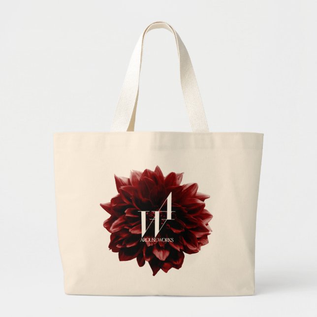 AROUSE WORKS Dahlia Jumbo Tygkasse (Framsidan)