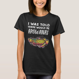 Arowana Fish som det talas om där skulle vara Arow T Shirt