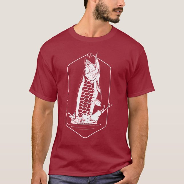 Arowana hopp t-shirt (Framsida)