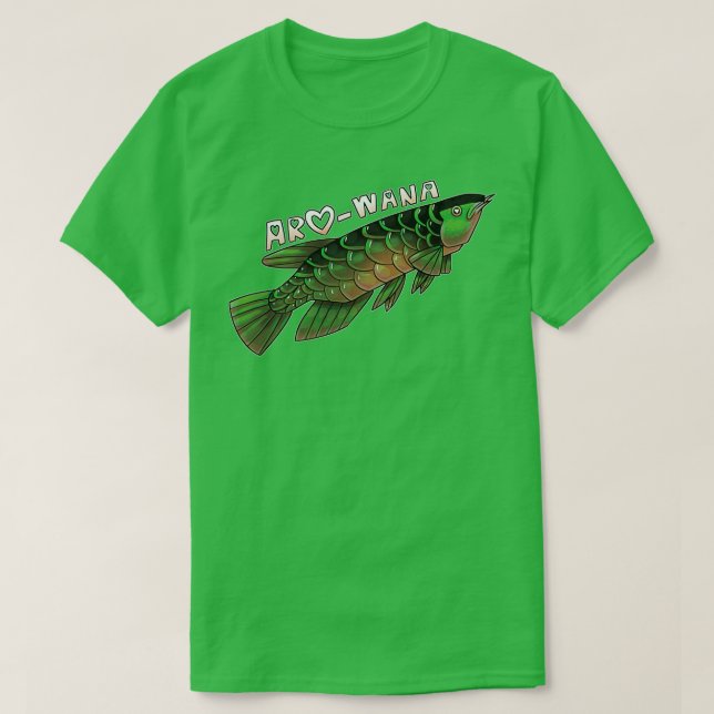 Arowana T Shirt (Design framsida)