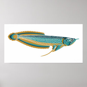 arowanaaffisch poster
