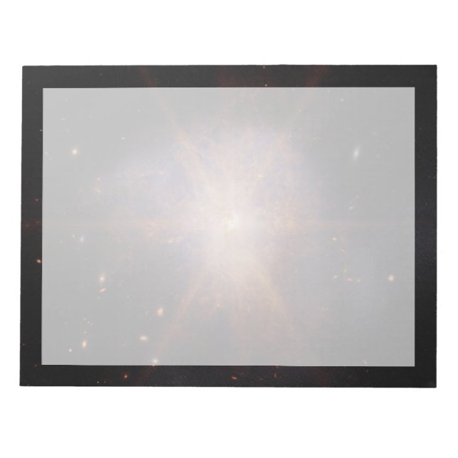 Arp 220 Ljus uppåt Natten Himlar Anteckningsblock (Framsida)