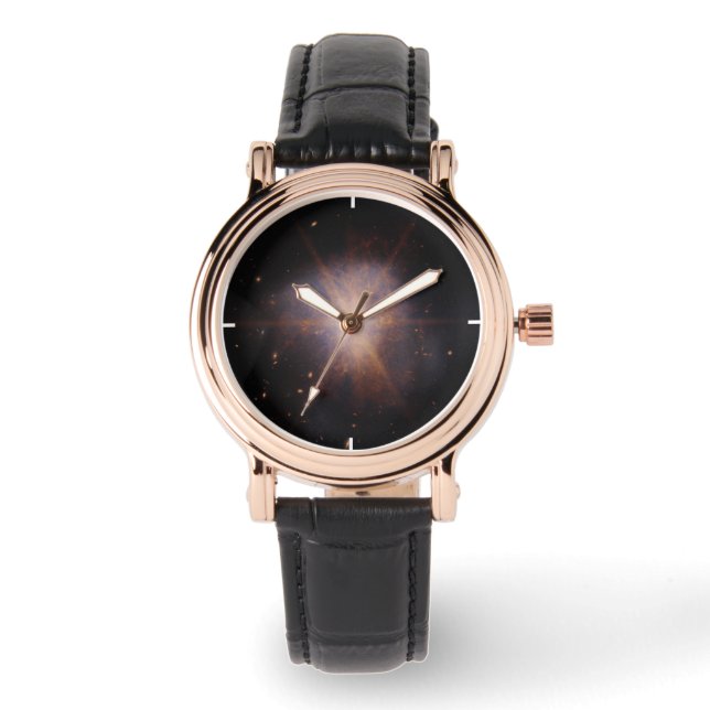 Arp 220 Ljus uppåt Natten Himlar Armbandsur (Framsida)