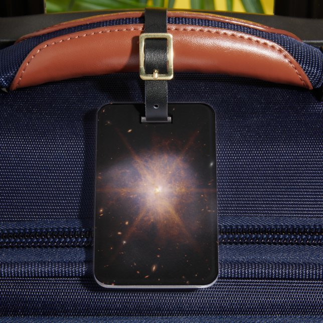 Arp 220 Ljus uppåt Natten Himlar Bagagebricka (Framsida Insitu 2)