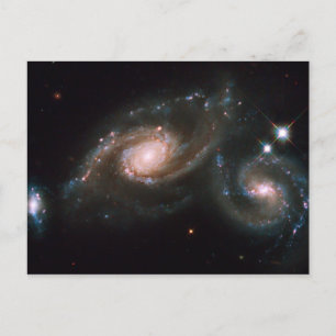 Arp 274 Galaxies NASA Space Vykort