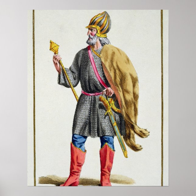 Arpa I från "Receuil des Estampes, representation  Poster (Framsidan)