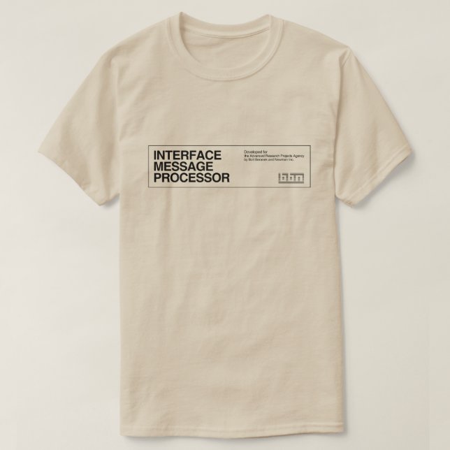 Arpanet IMP T-tröja T Shirt (Design framsida)