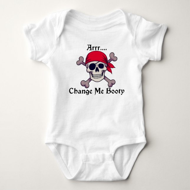Arr byt mig blöja baby body Dräkt T Shirt (Framsida)