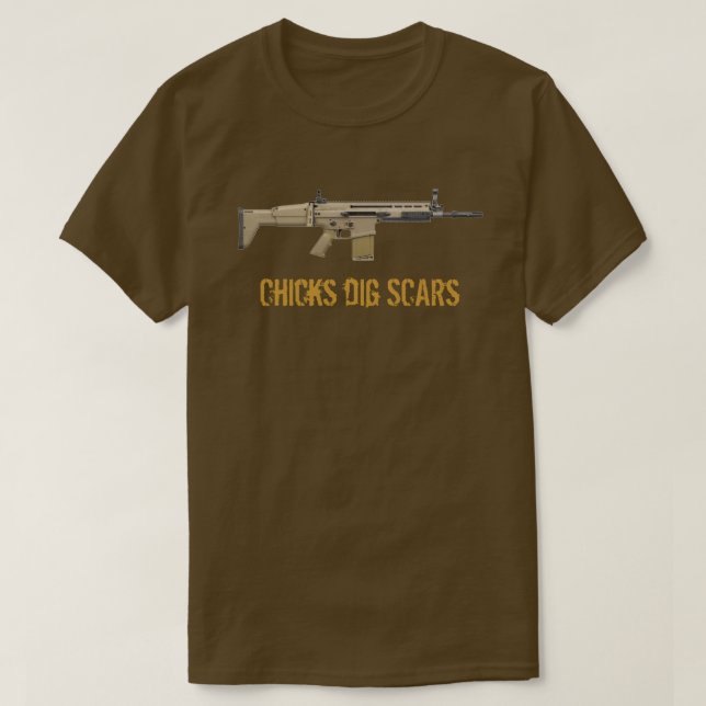 Ärr för chickpik (FN) T-shirt (Design framsida)
