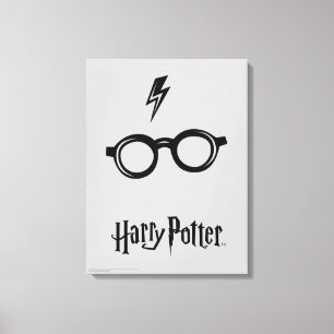 Ärr och exponeringsglas för blixt för Harry Potter Canvastryck