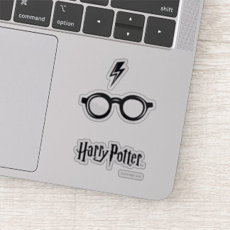 Ärr och exponeringsglas för blixt för Harry Potter Klistermärken