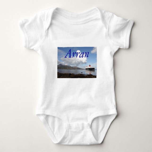 Arran Skottland T-shirt (Framsida)
