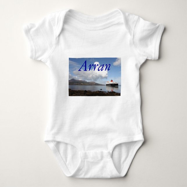 Arran Skottland Tee (Framsida)