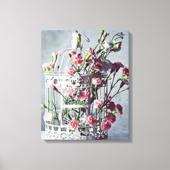 arrangemang blommigt canvastryck (Framsida)