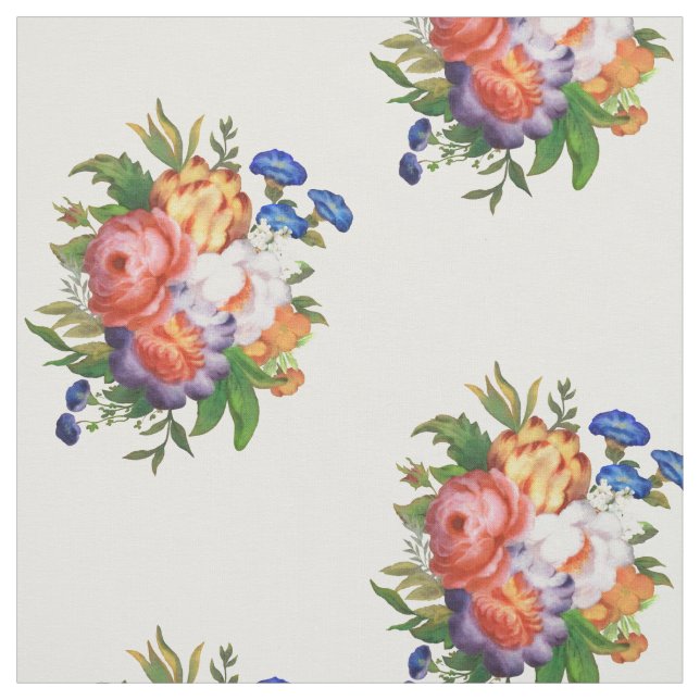 arrangemang blommigt tyg (Provkarta)