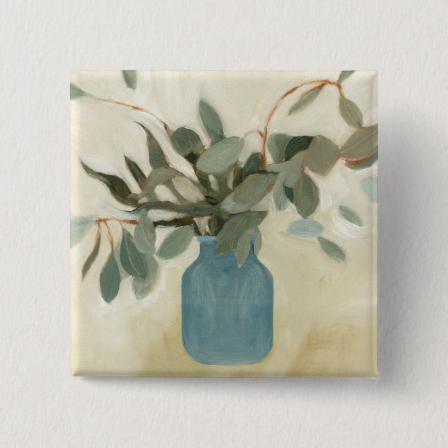 Arrangemang neutralt - Förstannat Löv Knapp (Framsida)