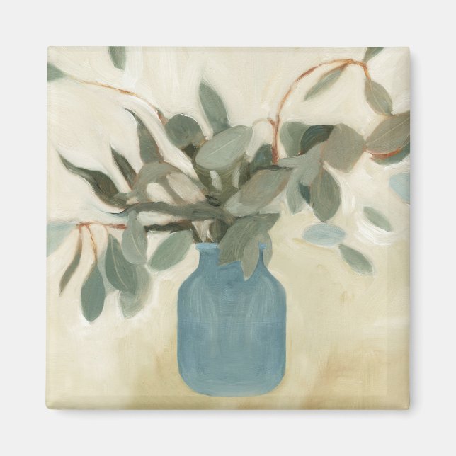 Arrangemang neutralt - Förstannat Löv Magnet (Framsidan)