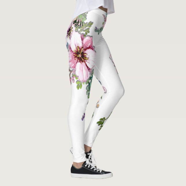 Arrangemangare för blommor leggings (Höger)