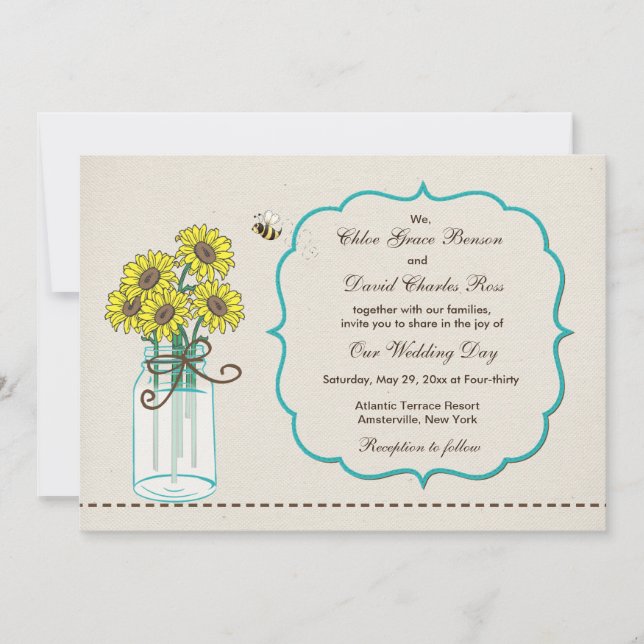 Arrangemangare inbjudan till Mason Burk (Framsida)