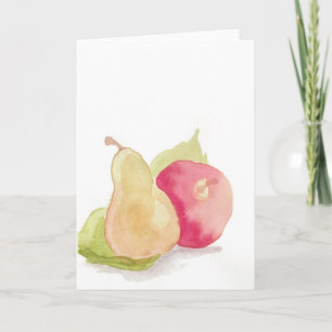 Arrangemangt hälsningkort för frukt kort