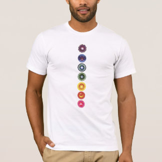 Arrangera i rak linje T-tröja Tee