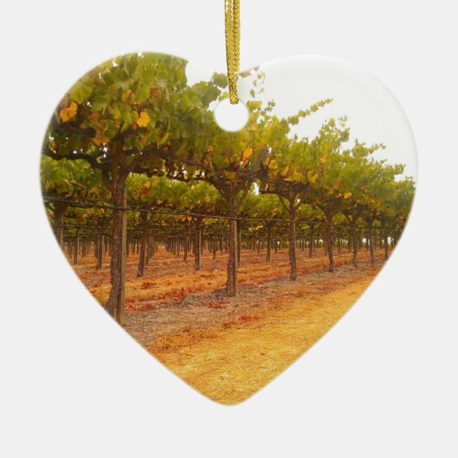 Arrangera i rak linje Vines Julgransprydnad Keramik (Framsidan)