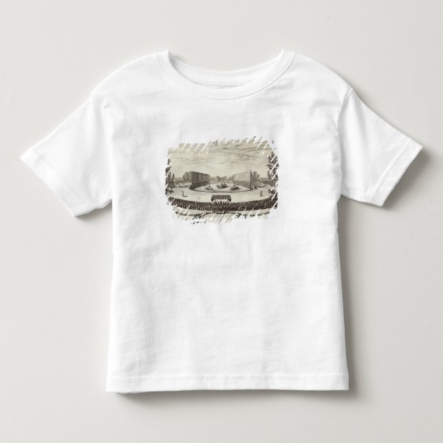 Arrangera på det stora damm som föreställer t shirt (Framsida)