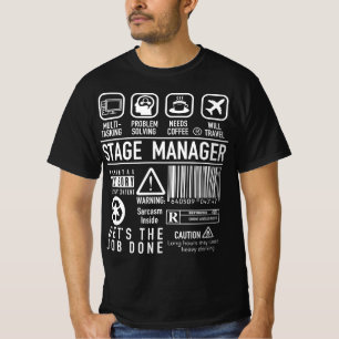 Arrangera symboler för beskrivningen för t shirt