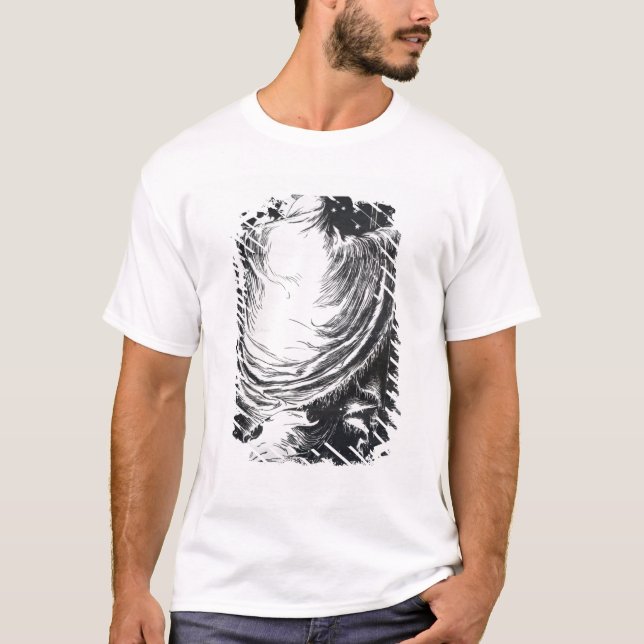 Arrangera versionen av 'kvinnan i White Tröja (Framsida)