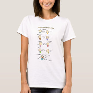 Arrangerar av förhalning t shirt