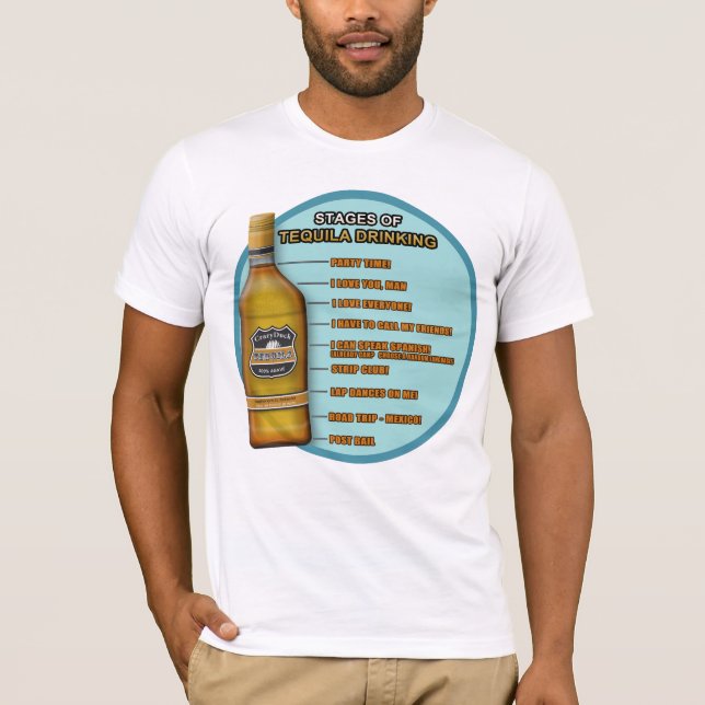 Arrangerar av Tequila Tee Shirt (Framsida)