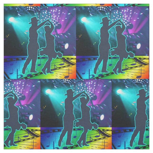 Arrangerar den westerna dansare för land ljus och tyg (Provkarta)