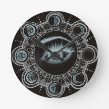 Arrangerar gradvis av måneögat