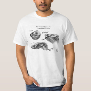 "Arrangerar trena av en Hognose Hissyfit ", Tee