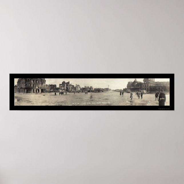 Arras, Frankrike Railway Photo 1919 Poster (Framsidan)