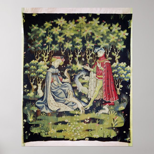 Arras Tapestry, Hjärterbjudande Poster (Framsidan)
