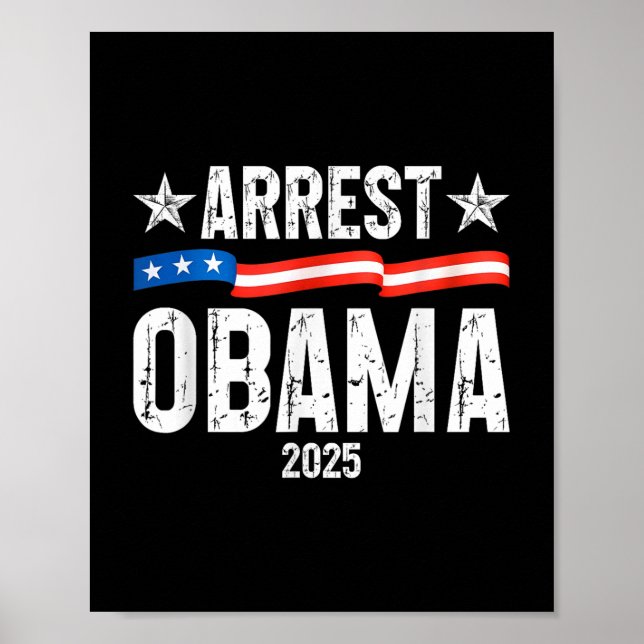 Arrest Obama 2025_2 Poster (Framsidan)